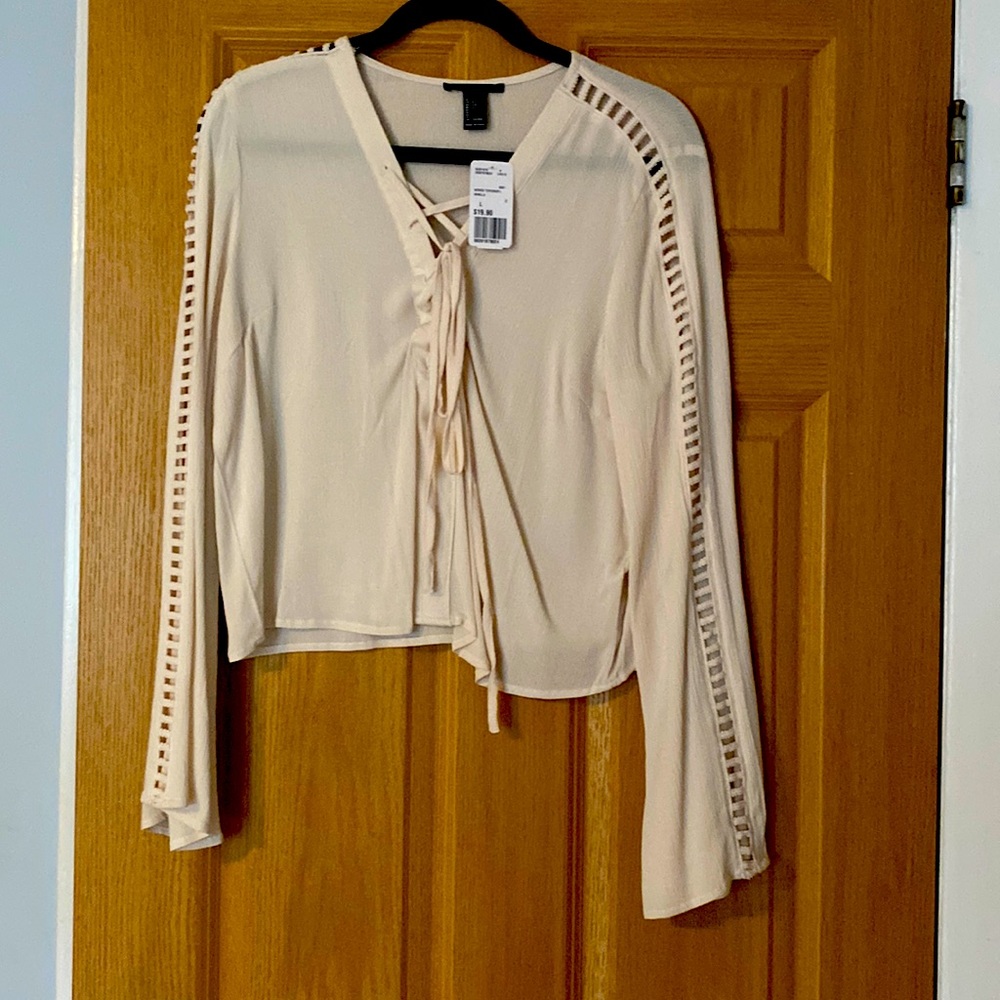 NWT forever 21 large cream